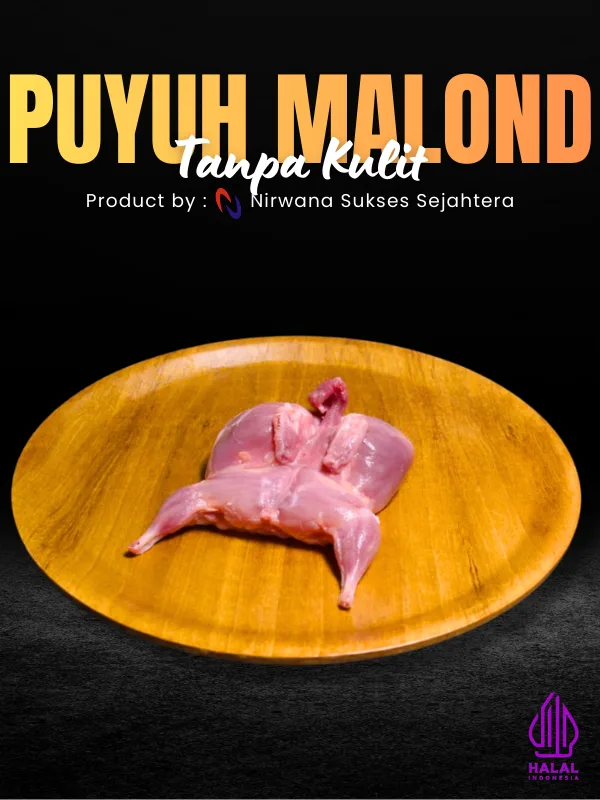 Puyuh Malond Tanpa Kulit