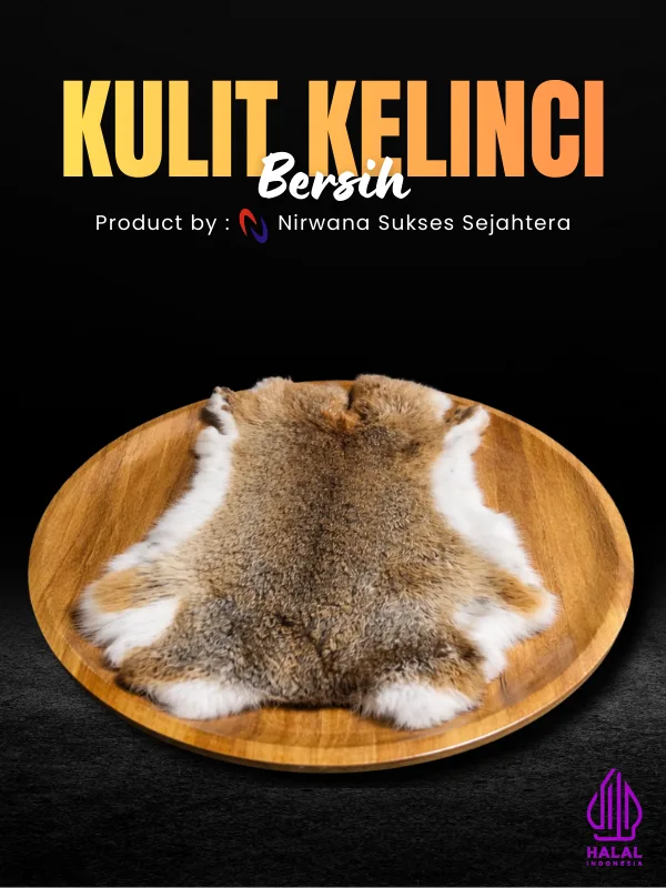 Kulit Kelinci Bersih