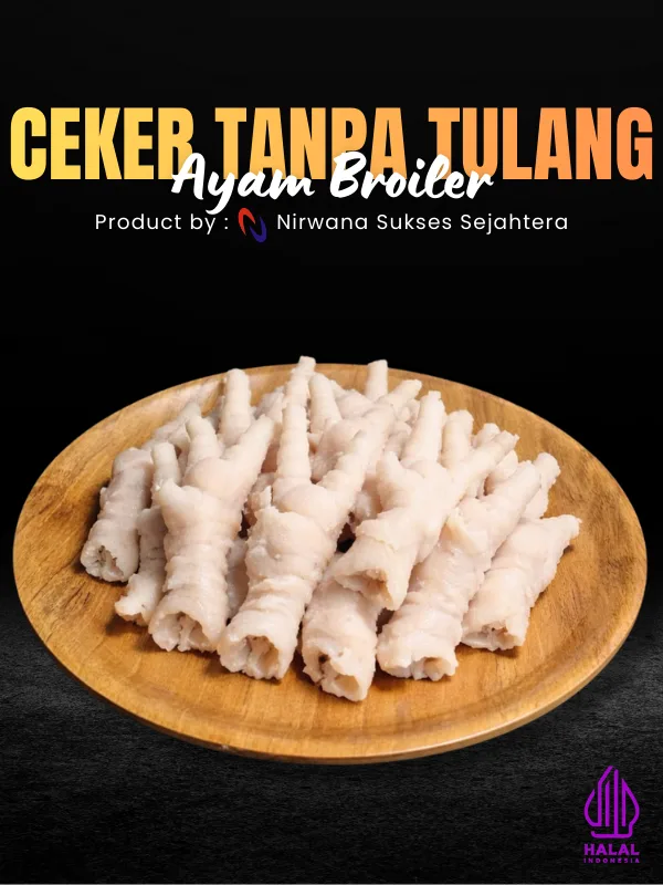 Ceker Tanpa Tulang Ayam Broiler