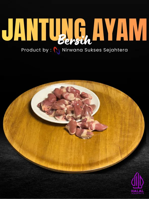 Jantung Ayam Bersih