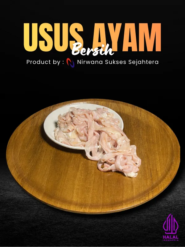 Usus Ayam Bersih