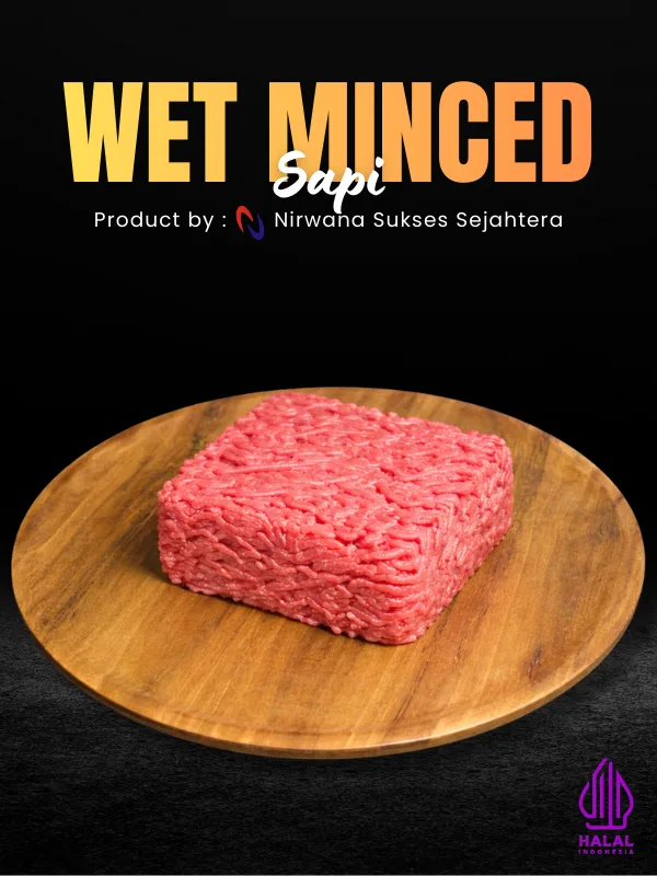 Wet Minced Sapi