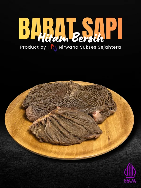 Babat Sapi Hitam Bersih
