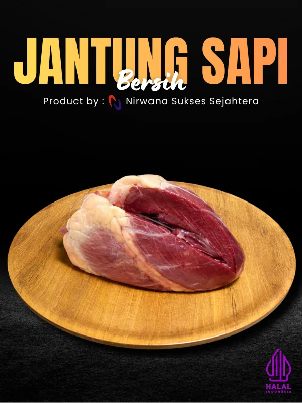 Jantung Sapi Bersih