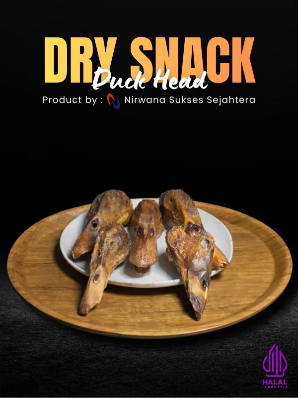 Dry Snack Duck Head