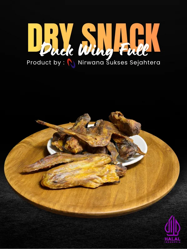 Dry Snack Duck Wing Full