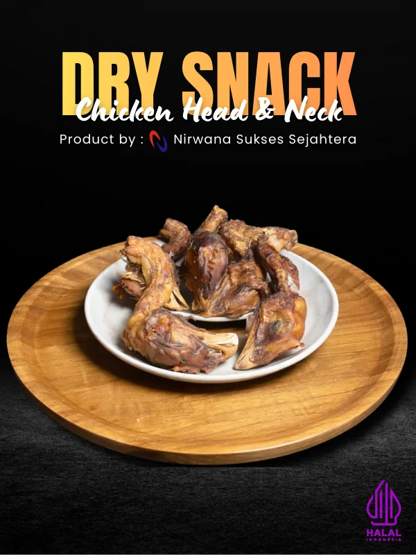 Dry Snack Chicken Head & Neck
