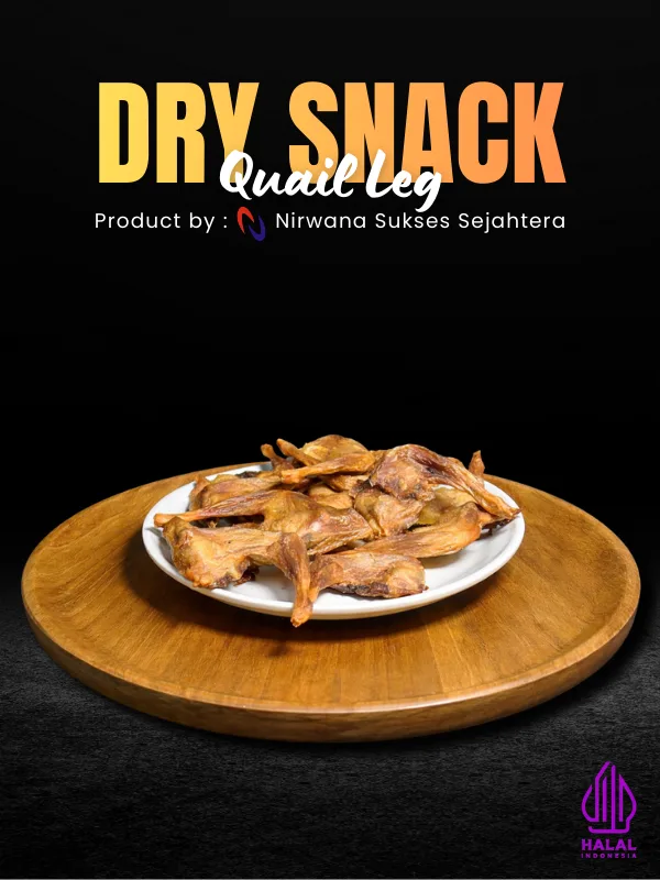 Dry Snack Quail Leg