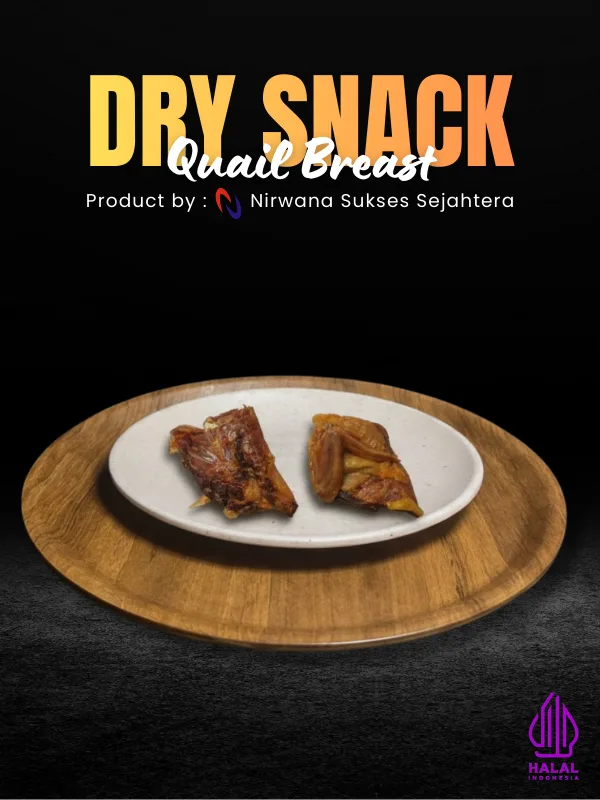 Dry Snack Quail Breast