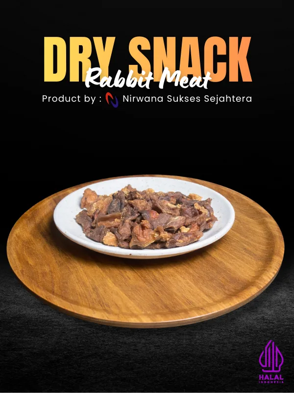 Dry Snack Rabbit Meat