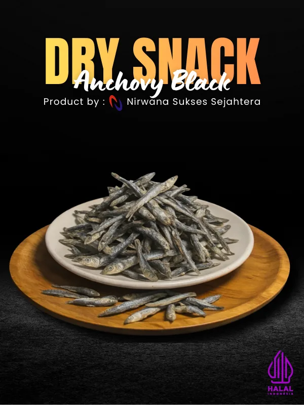 Dry Snack Anchovy Black